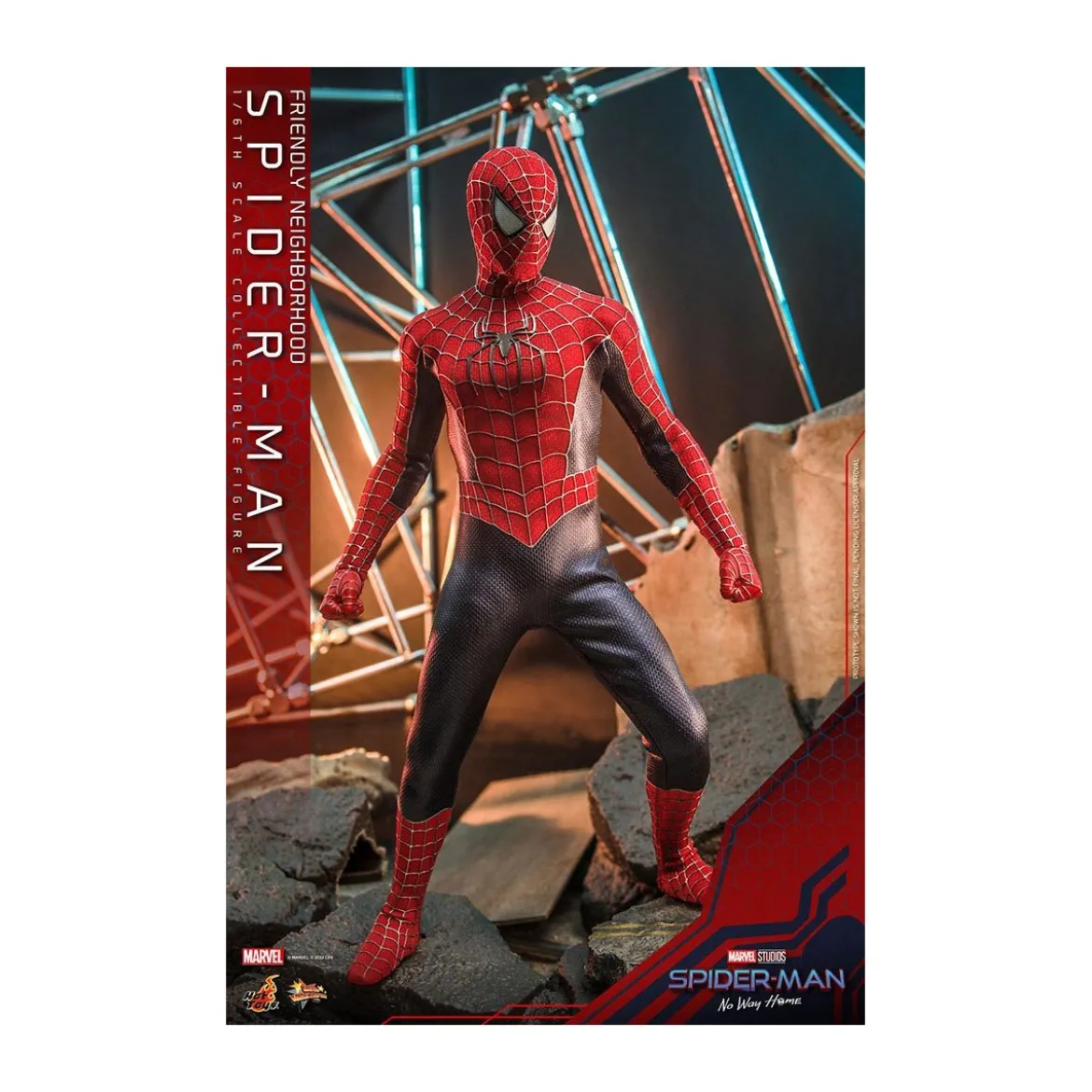 Hot Toys - Friendly Neighborhood Spider-Man - Marvel's Spider-Man: No Way Home figurine Movie Masterpiece 1/6