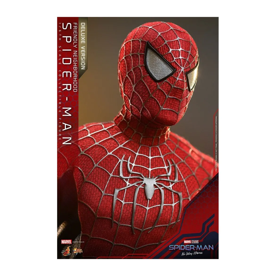 Hot Toys - Friendly Neighborhood Spider-Man (Deluxe Version) - Marvel's Spider-Man: No Way Home figurine Movie Masterpiece 1/6
