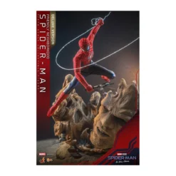 Hot Toys - Friendly Neighborhood Spider-Man (Deluxe Version) - Marvel's Spider-Man: No Way Home figurine Movie Masterpiece 1/6