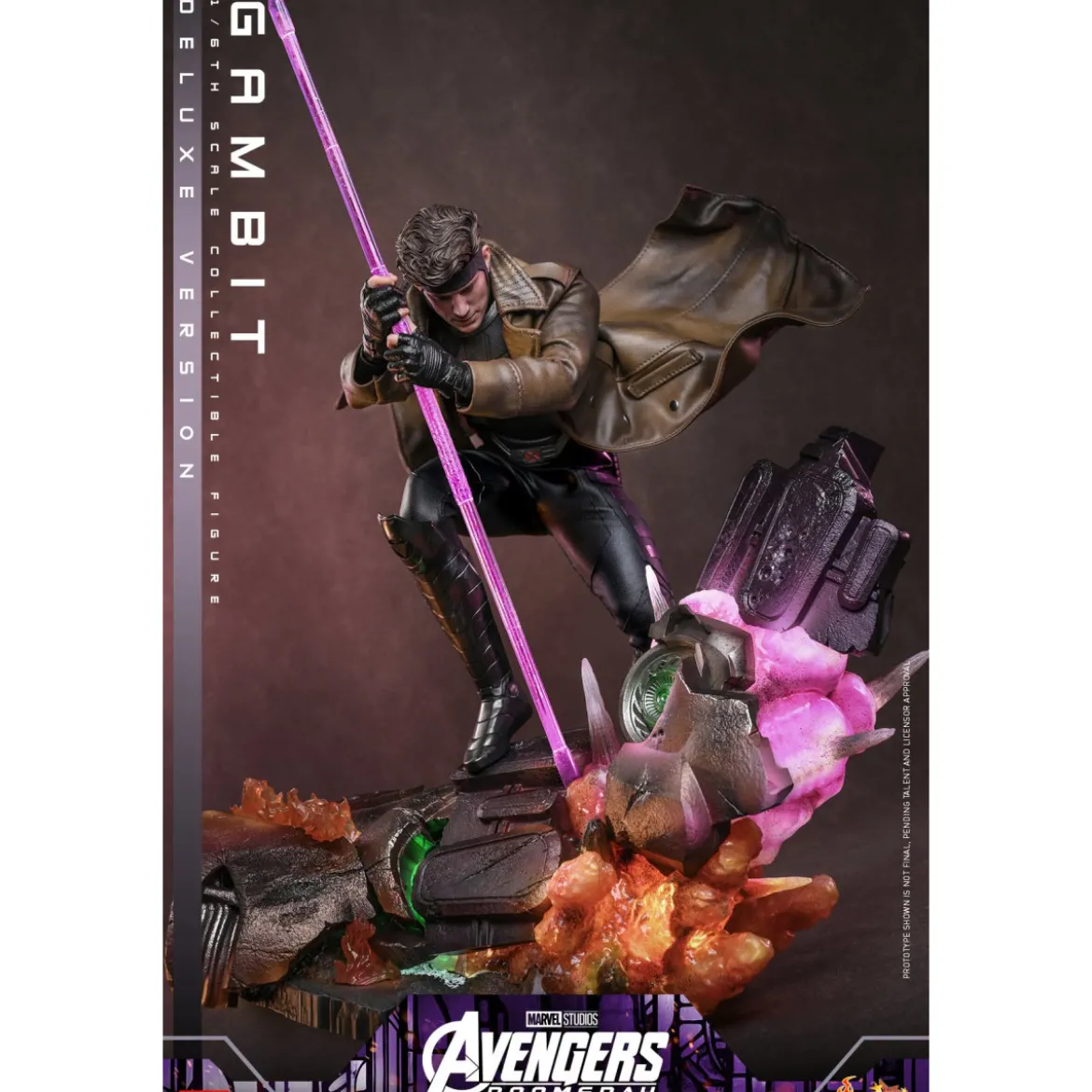 Hot Toys - Gambit Deluxe version MMS911 1/6 - Avengers: Doomsday