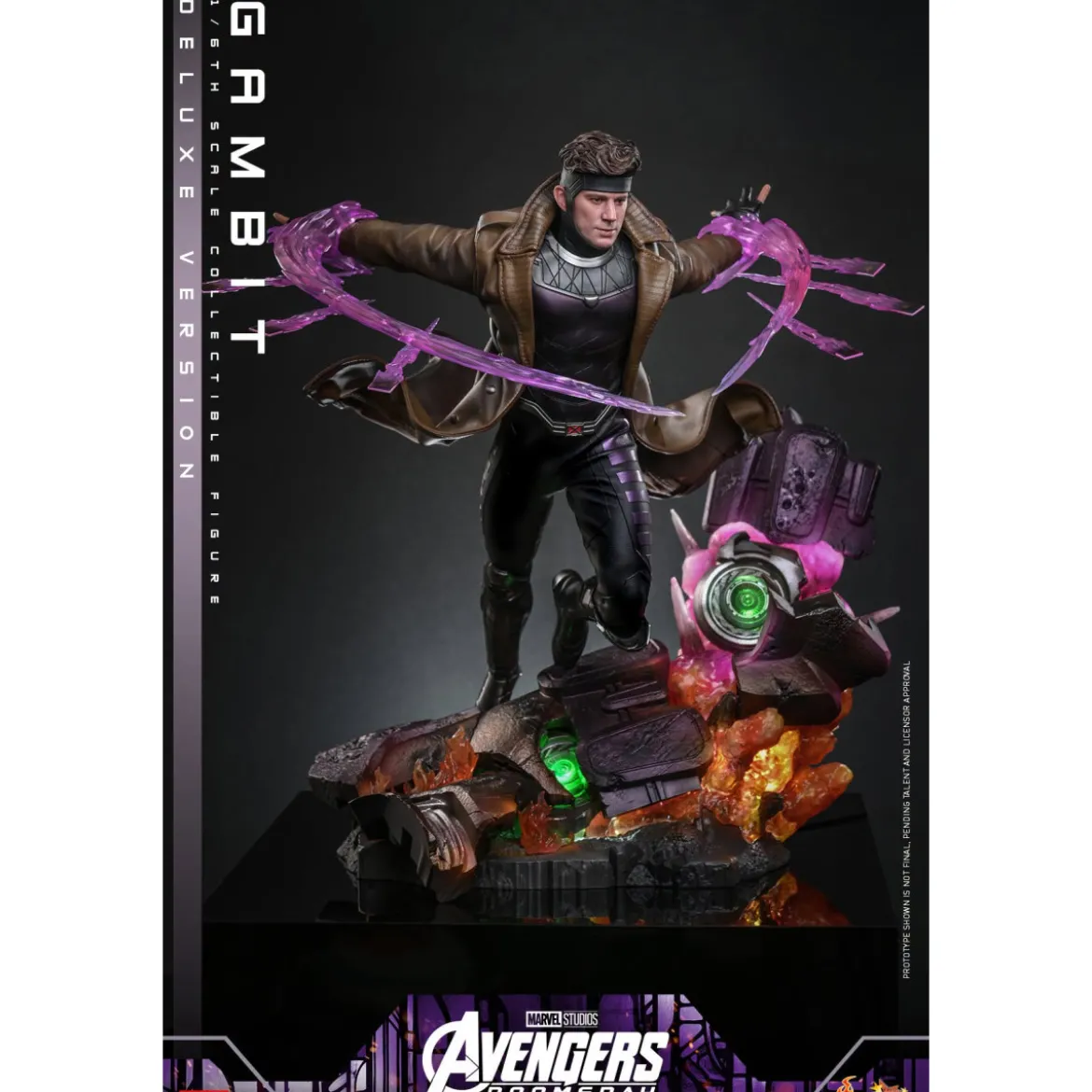 Hot Toys - Gambit Deluxe version MMS911 1/6 - Avengers: Doomsday