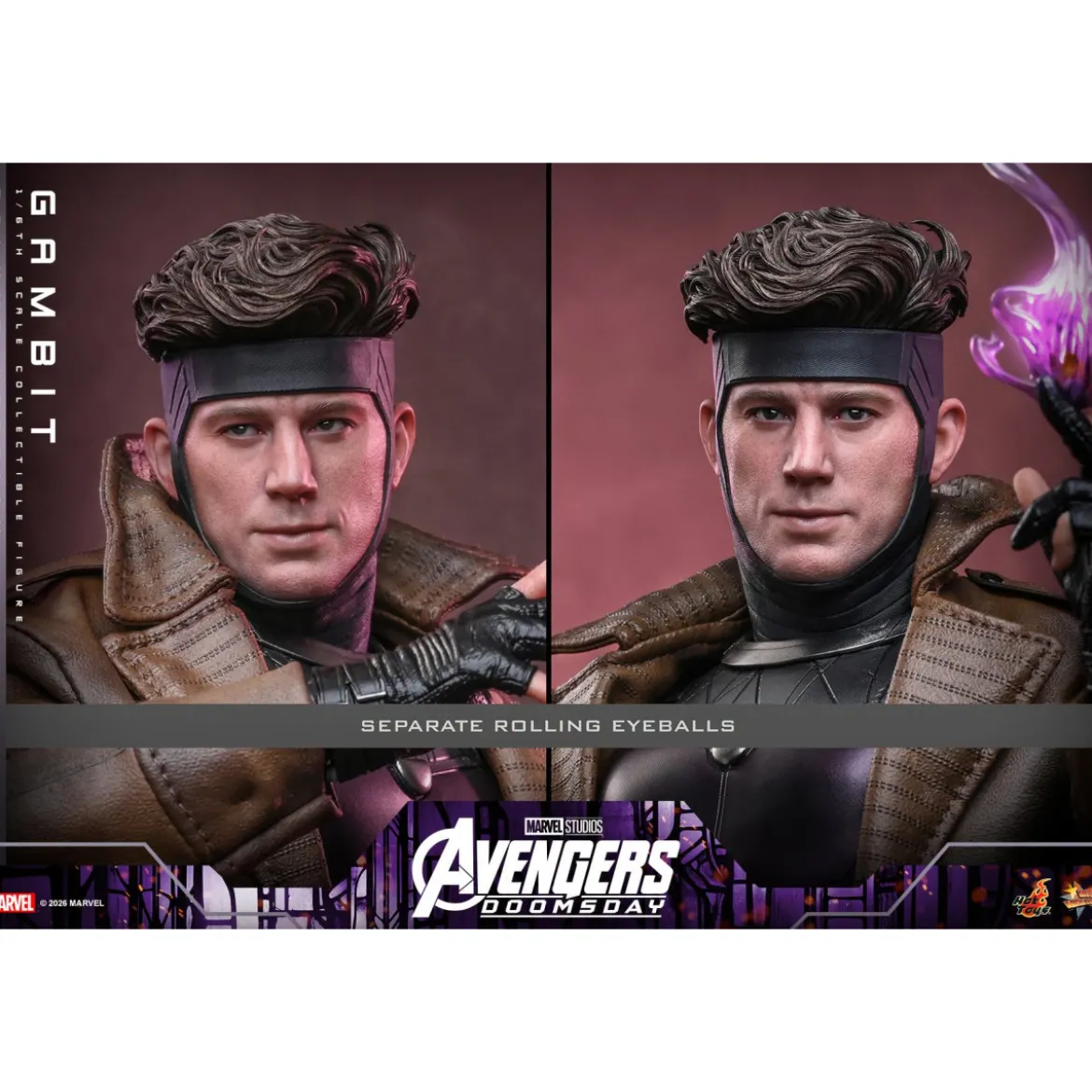 Hot Toys - Gambit Deluxe version MMS911 1/6 - Avengers: Doomsday