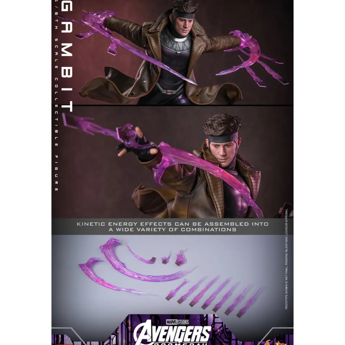 Hot Toys - Gambit MMS910 1/6 - Avengers: Doomsday