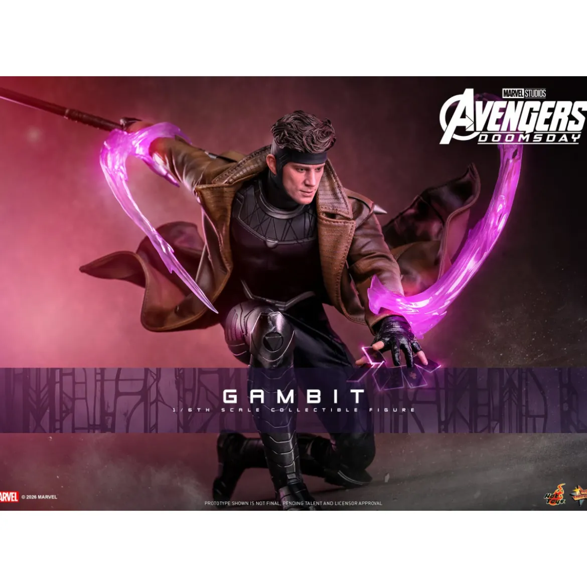 Hot Toys - Gambit MMS910 1/6 - Avengers: Doomsday