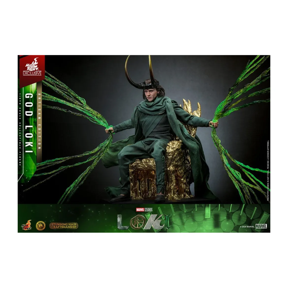 Hot toys - God Loki Artisan Edition 1/6 - Hot Toys Exclusive