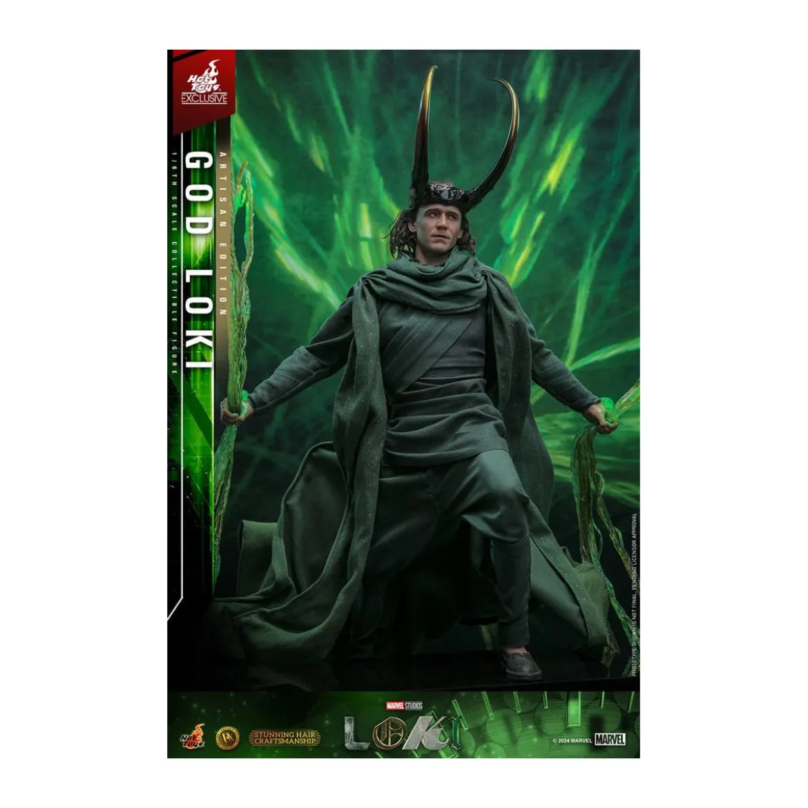 Hot toys - God Loki Artisan Edition 1/6 - Hot Toys Exclusive