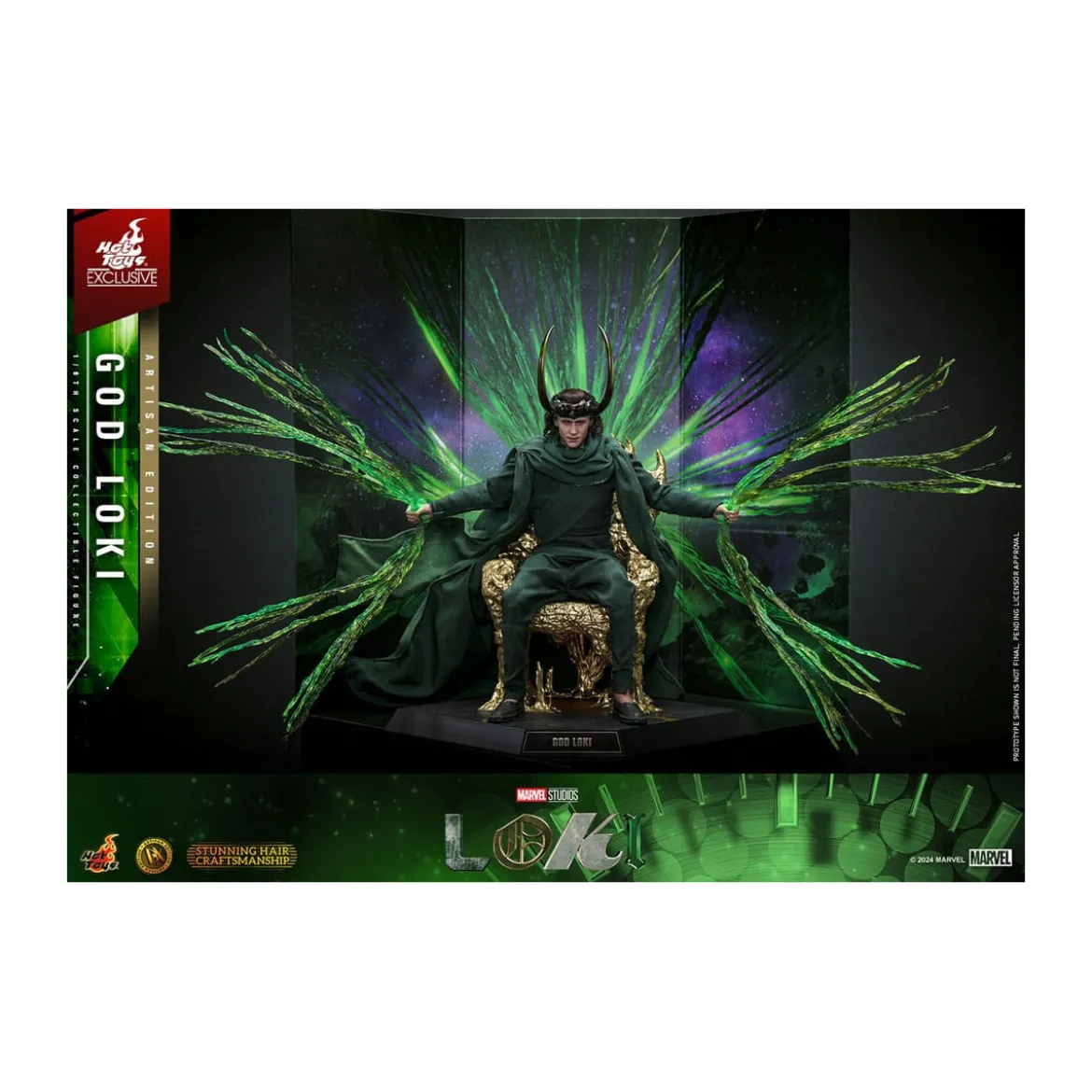Hot toys - God Loki Artisan Edition 1/6 - Hot Toys Exclusive