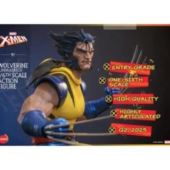 Hot Toys/Hono Studio - Marvel X-Men - Wolverine Unmasked 1/6