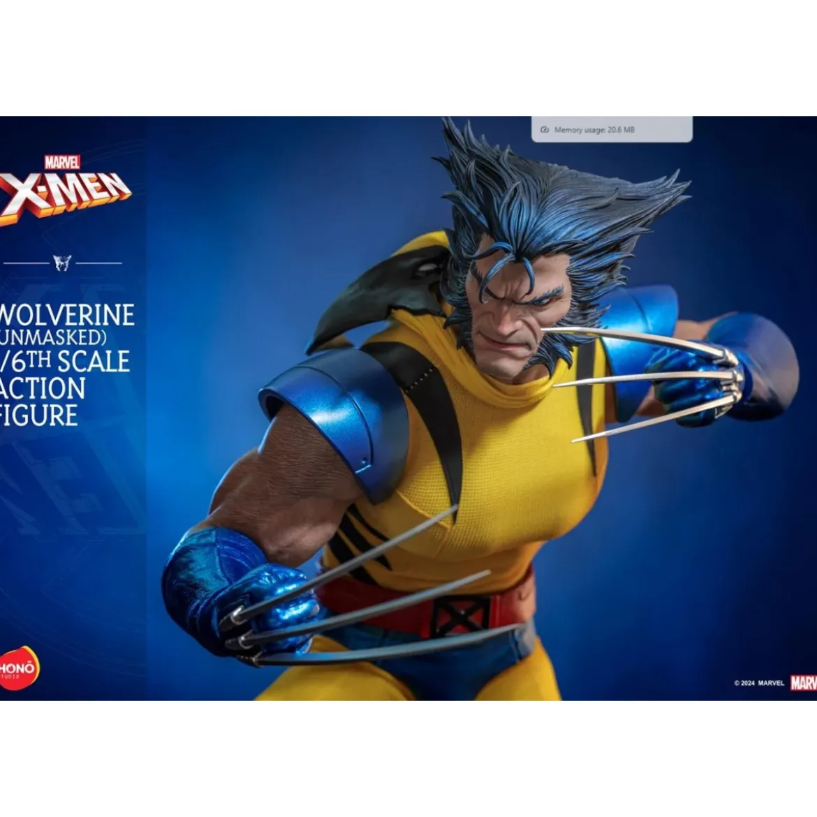 Hot Toys/Hono Studio - Marvel X-Men - Wolverine Unmasked 1/6