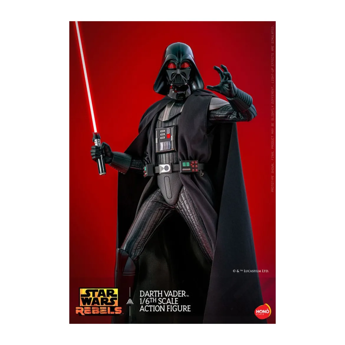 Hot Toys/Hono Studio - Star Wars: Rebels - Darth Vader 1/6