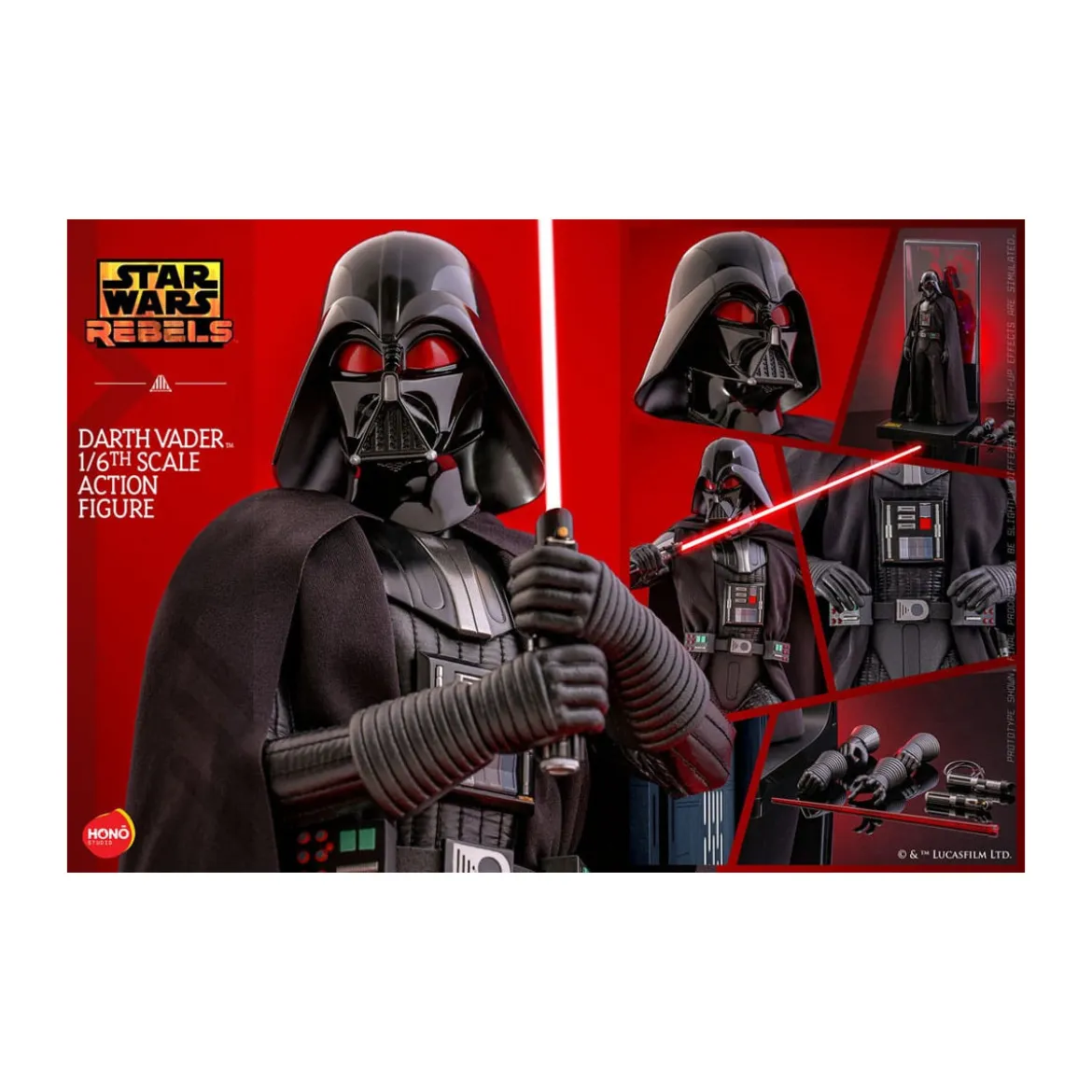 Hot Toys/Hono Studio - Star Wars: Rebels - Darth Vader 1/6