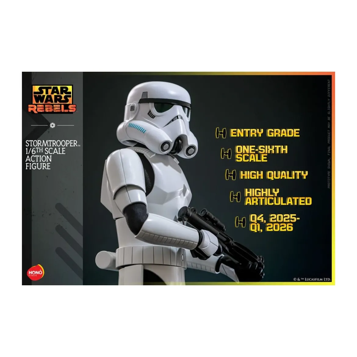 Hot Toys/Hono Studio - Star Wars: Rebels - Stormtrooper 1/6