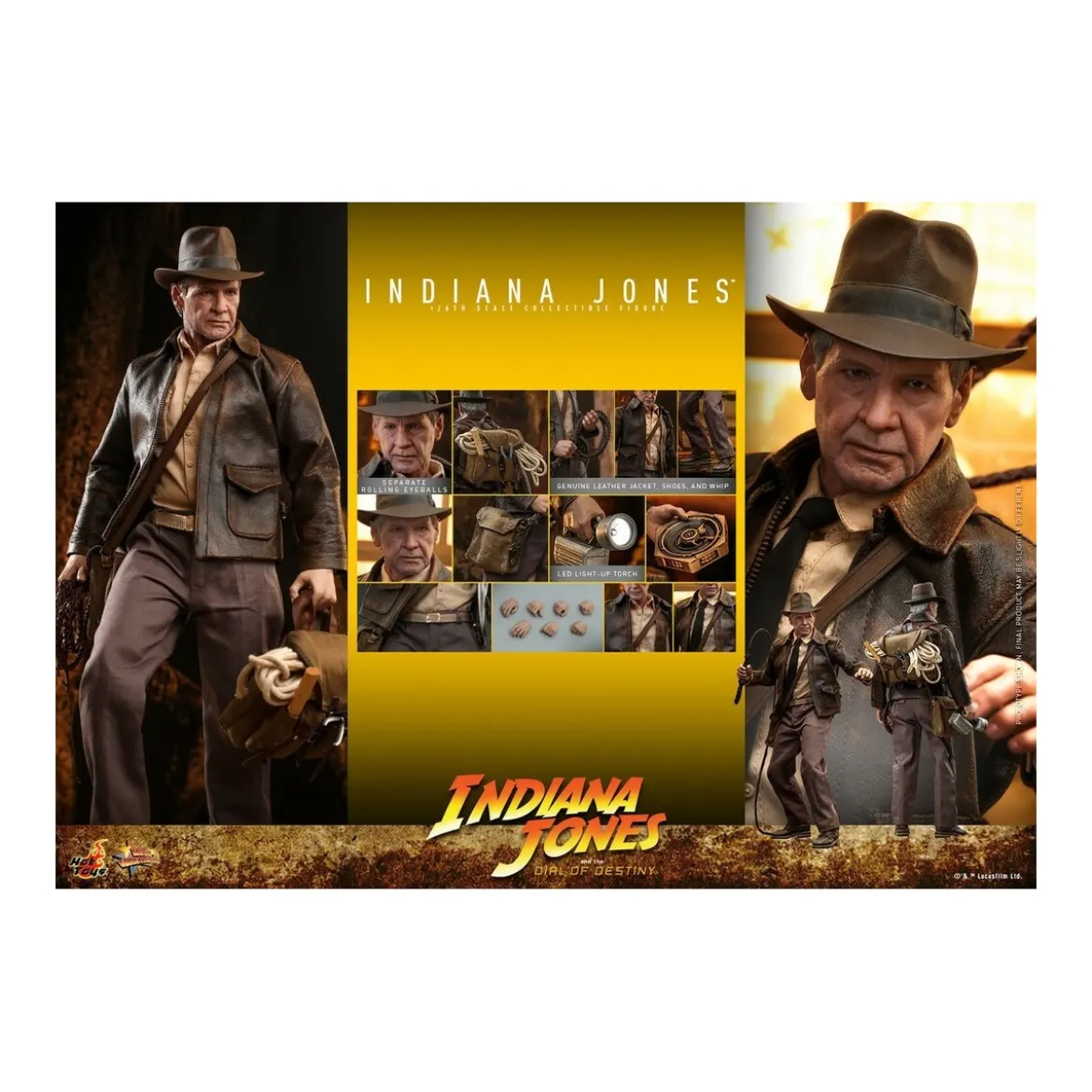 Hot Toys - Indiana Jones and the Dial of Destiny - Indiana Jones 1:6