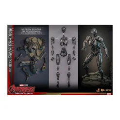 Hot Toys Iron Man Avengers 2 Age of Ultron - Iron Man Mark XLIII (2.0) Deluxe Version Die Cast MMS 1/6