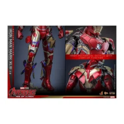 Hot Toys Iron Man Avengers 2 Age of Ultron - Iron Man Mark XLIII (2.0) Deluxe Version Die Cast MMS 1/6