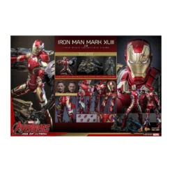 Hot Toys Iron Man Avengers 2 Age of Ultron - Iron Man Mark XLIII (2.0) Deluxe Version Die Cast MMS 1/6