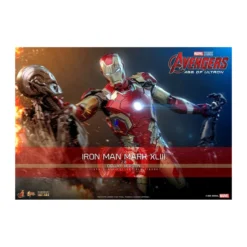 Hot Toys Iron Man Avengers 2 Age of Ultron - Iron Man Mark XLIII (2.0) Deluxe Version Die Cast MMS 1/6