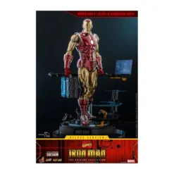 Hot toys - Iron Man Deluxe - Marvel The Origins Collection Comic figurine 1/6