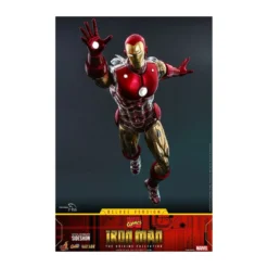 Hot toys - Iron Man Deluxe - Marvel The Origins Collection Comic figurine 1/6