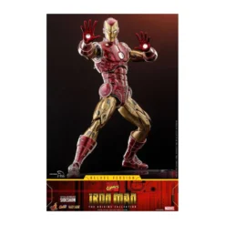 Hot toys - Iron Man Deluxe - Marvel The Origins Collection Comic figurine 1/6