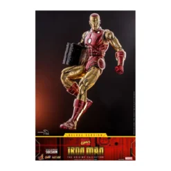 Hot toys - Iron Man Deluxe - Marvel The Origins Collection Comic figurine 1/6