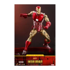 Hot toys - Iron Man Deluxe - Marvel The Origins Collection Comic figurine 1/6