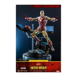 Hot toys - Iron Man Deluxe - Marvel The Origins Collection Comic figurine 1/6