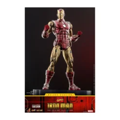 Hot toys - Iron Man Deluxe - Marvel The Origins Collection Comic figurine 1/6