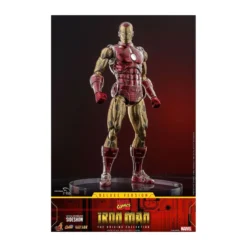 Hot toys - Iron Man Deluxe - Marvel The Origins Collection Comic figurine 1/6