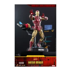 Hot toys - Iron Man Deluxe - Marvel The Origins Collection Comic figurine 1/6