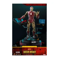 Hot toys - Iron Man Deluxe - Marvel The Origins Collection Comic figurine 1/6