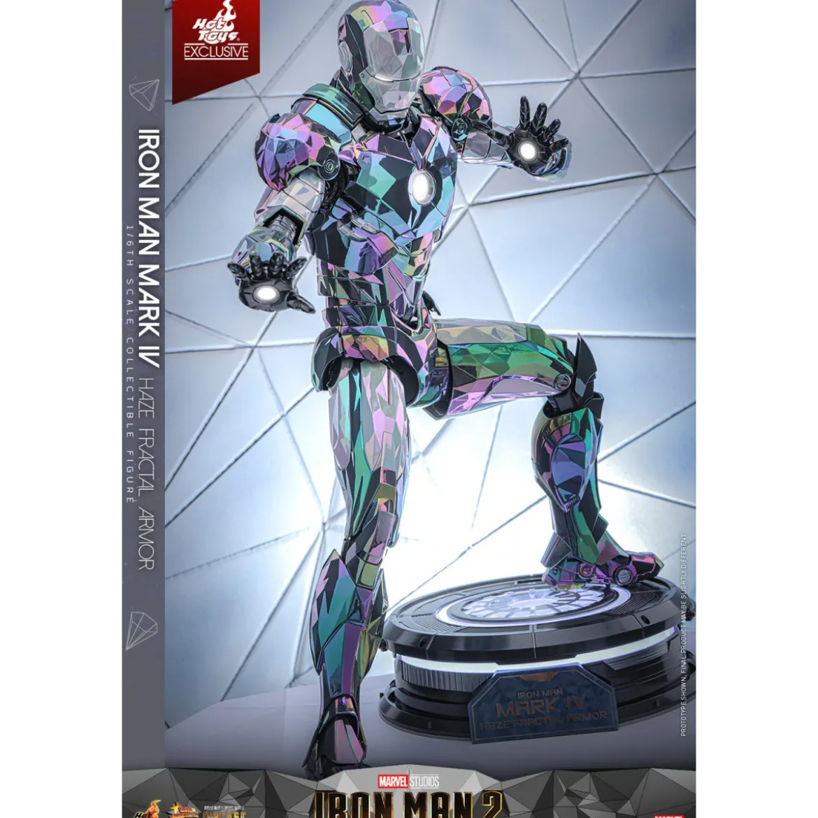Hot Toys Iron Man 2 - Iron Man Mark IV (Haze Fractal Armor) Die Cast Hot Toys Exclusive MMS 1/6