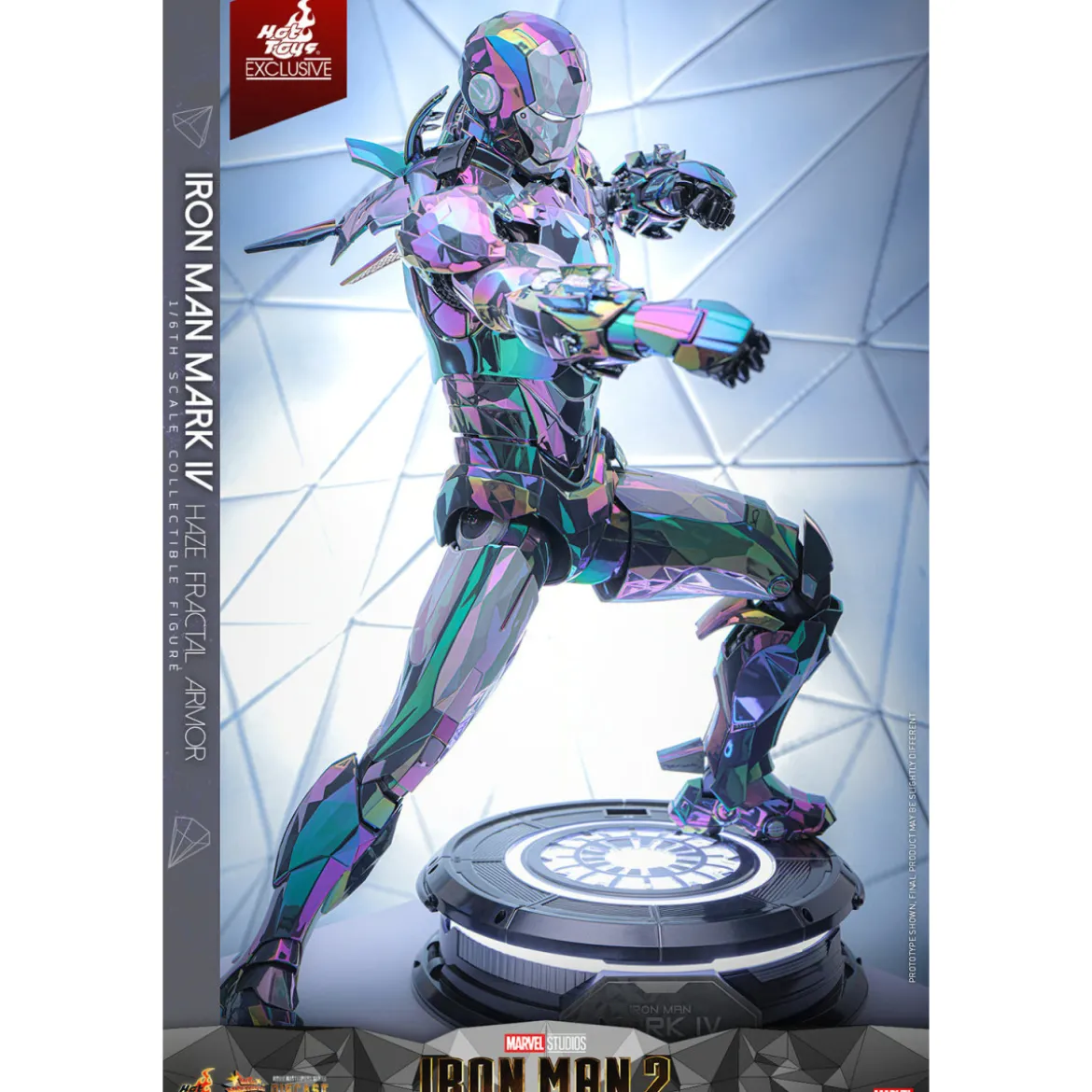 Hot Toys Iron Man 2 - Iron Man Mark IV (Haze Fractal Armor) Die Cast Hot Toys Exclusive MMS 1/6