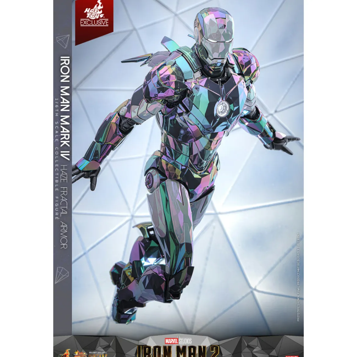 Hot Toys Iron Man 2 - Iron Man Mark IV (Haze Fractal Armor) Die Cast Hot Toys Exclusive MMS 1/6