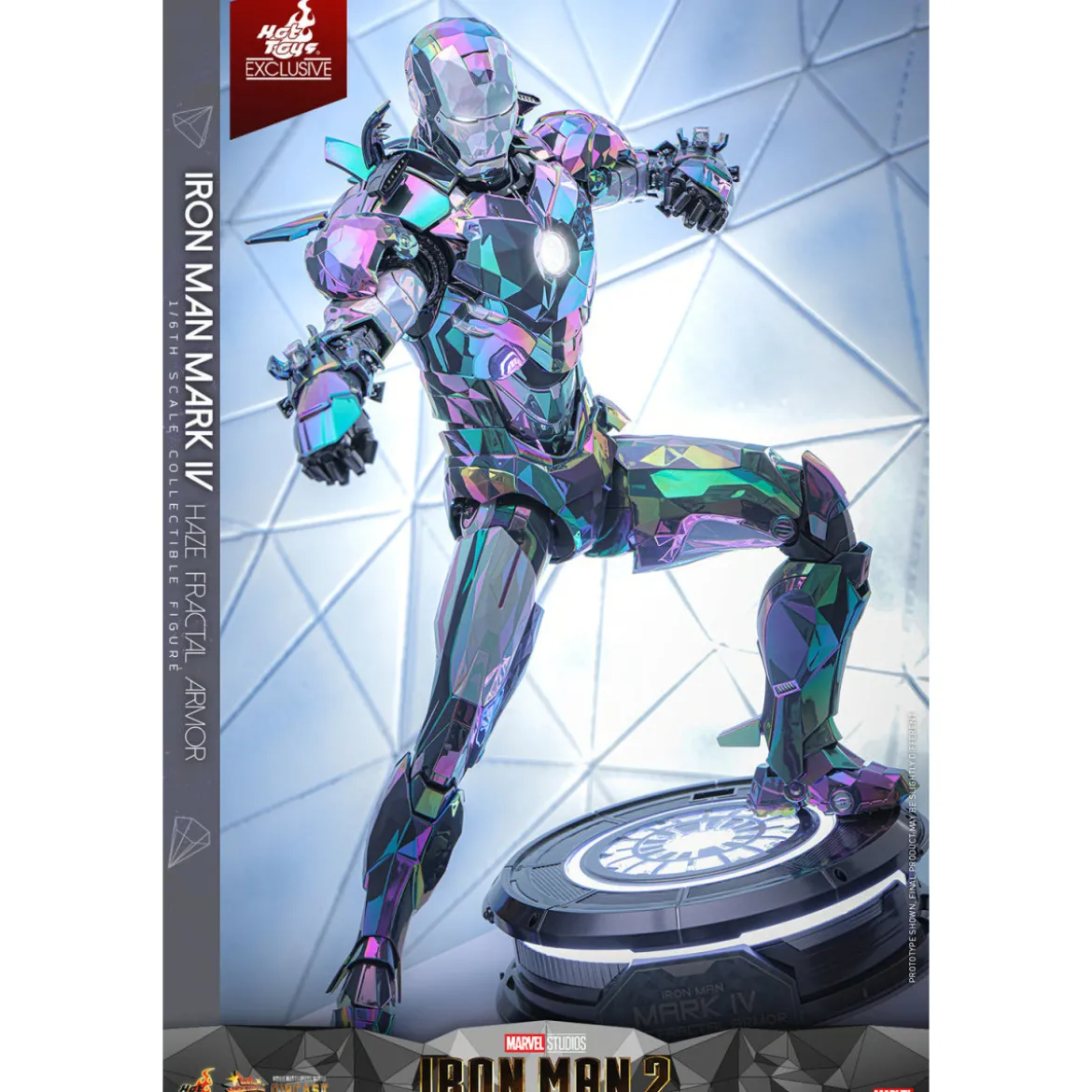 Hot Toys Iron Man 2 - Iron Man Mark IV (Haze Fractal Armor) Die Cast Hot Toys Exclusive MMS 1/6