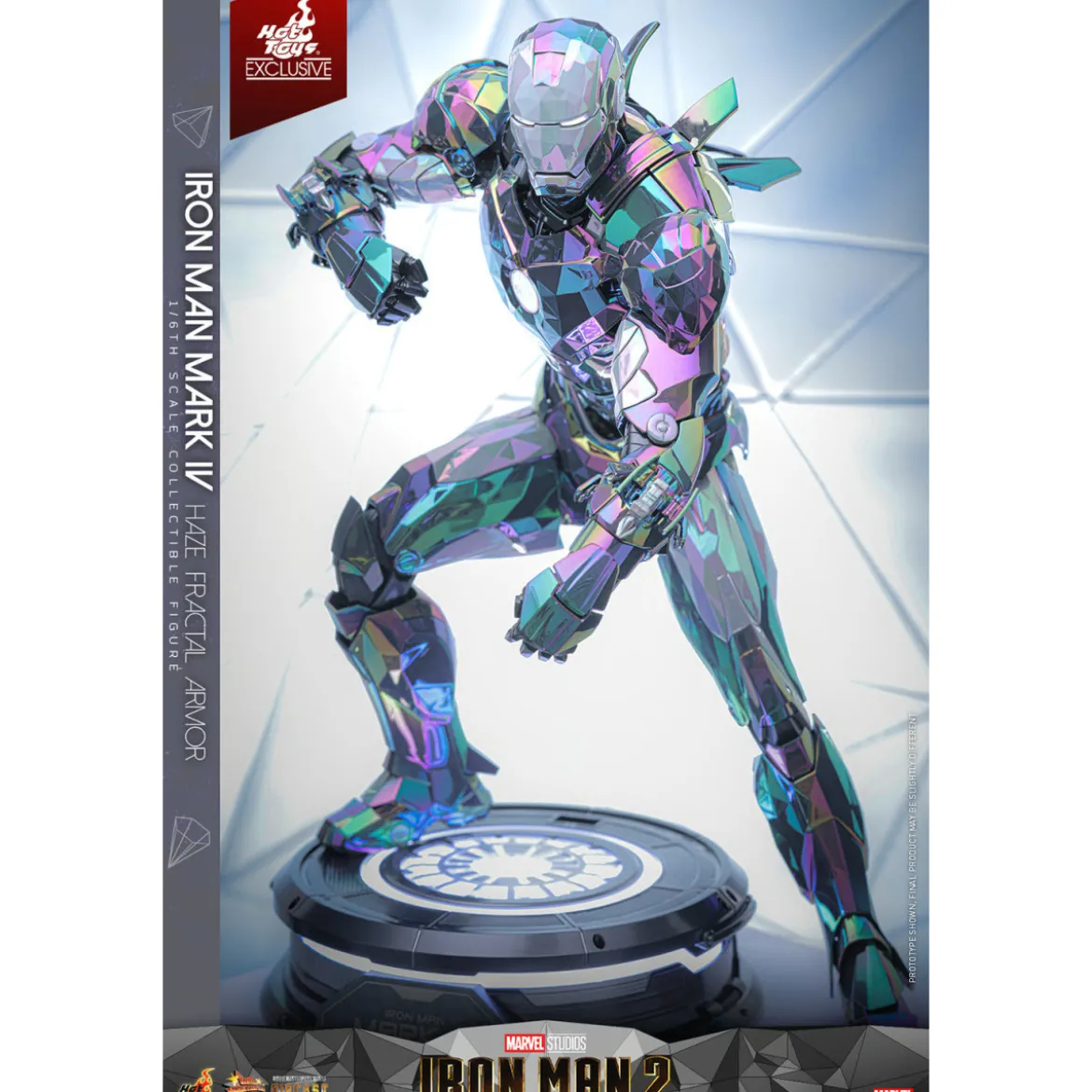 Hot Toys Iron Man 2 - Iron Man Mark IV (Haze Fractal Armor) Die Cast Hot Toys Exclusive MMS 1/6