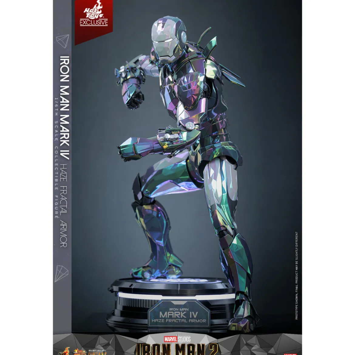 Hot Toys Iron Man 2 - Iron Man Mark IV (Haze Fractal Armor) Die Cast Hot Toys Exclusive MMS 1/6