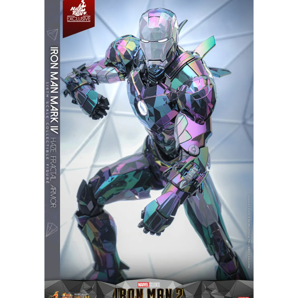 Hot Toys Iron Man 2 - Iron Man Mark IV (Haze Fractal Armor) Die Cast Hot Toys Exclusive MMS 1/6
