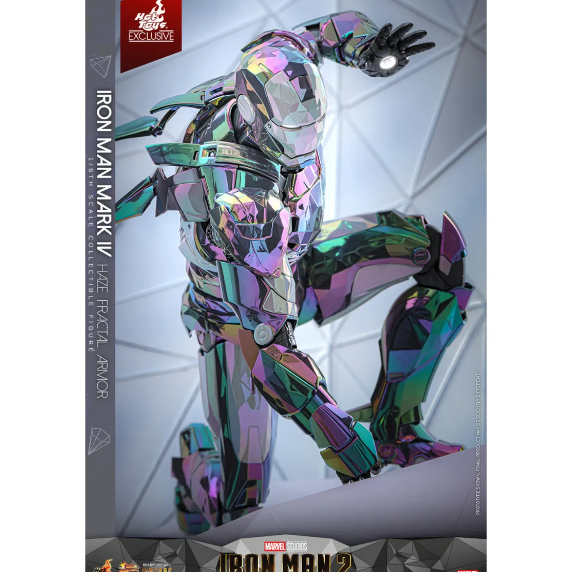 Hot Toys Iron Man 2 - Iron Man Mark IV (Haze Fractal Armor) Die Cast Hot Toys Exclusive MMS 1/6