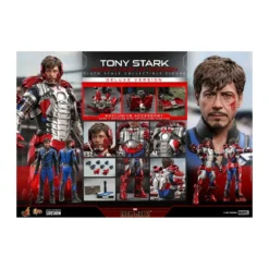 Hot Toys Iron Man 2 - Mark V Suit Up Version Deluxe 1/6