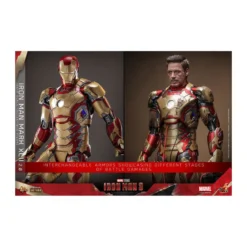 Hot Toys - Iron Man 3 - Mark XLII 2.0 die cast MMS 1/6 - Mark 42