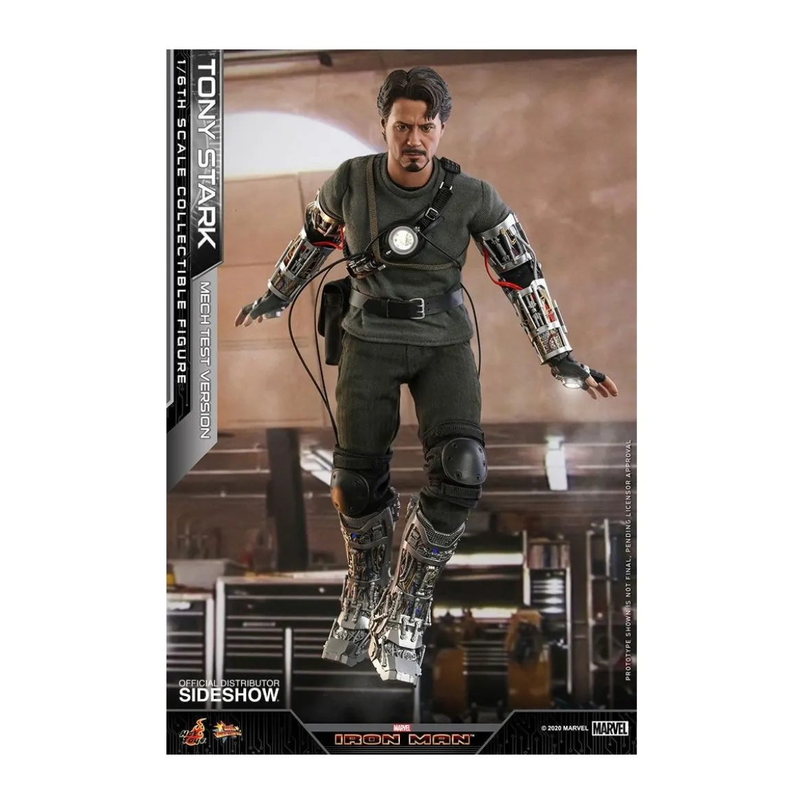 Hot Toys Iron man - Tony Stark Mech Test 1/6