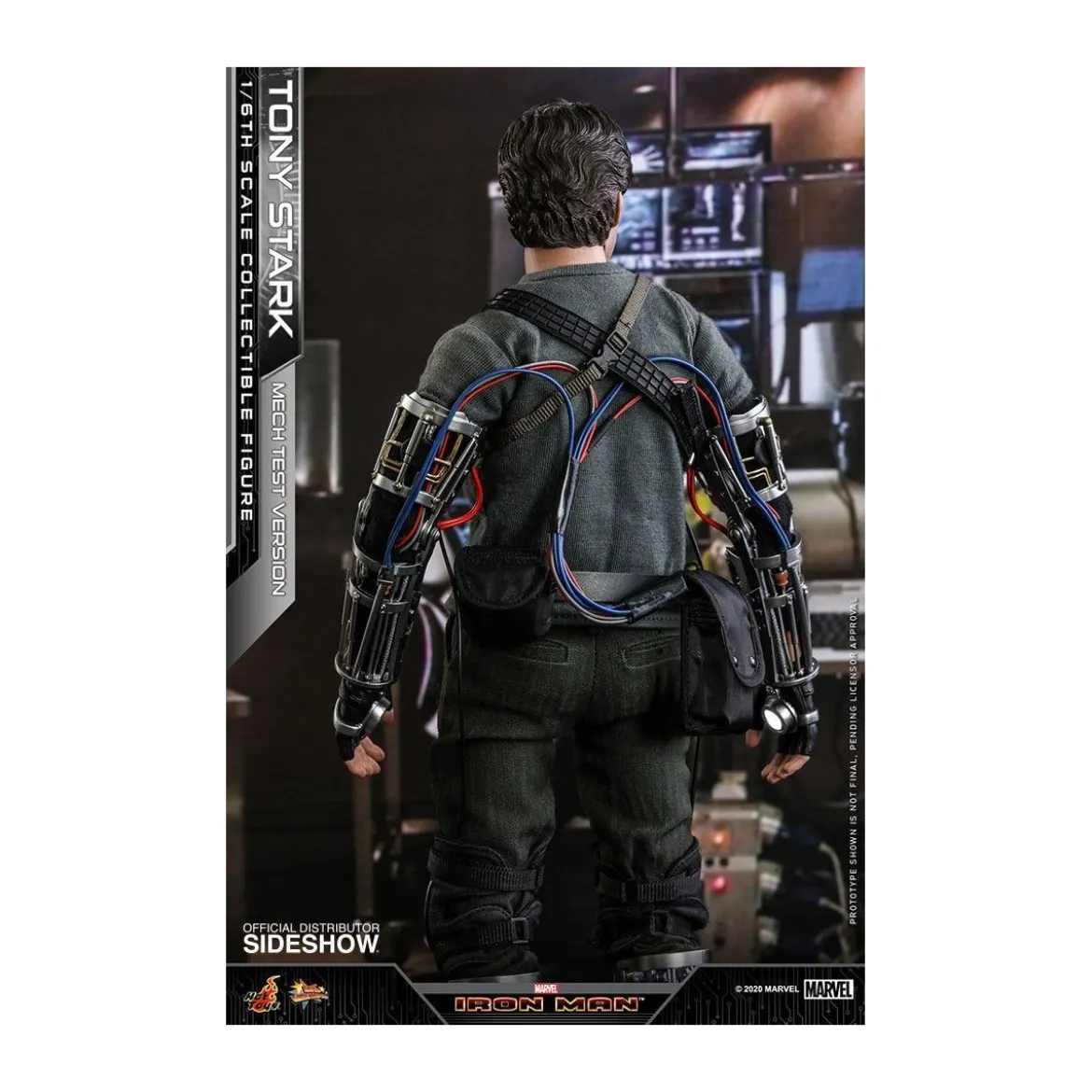 Hot Toys Iron man - Tony Stark Mech Test 1/6