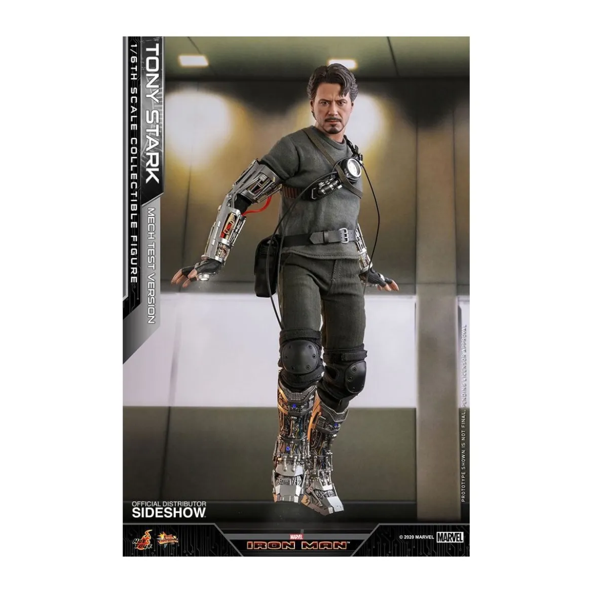 Hot Toys Iron man - Tony Stark Mech Test 1/6