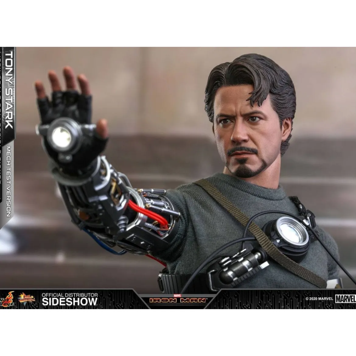 Hot Toys Iron man - Tony Stark Mech Test 1/6