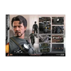 Hot Toys Iron man - Tony Stark Mech Test Deluxe Version MMS - 1/6