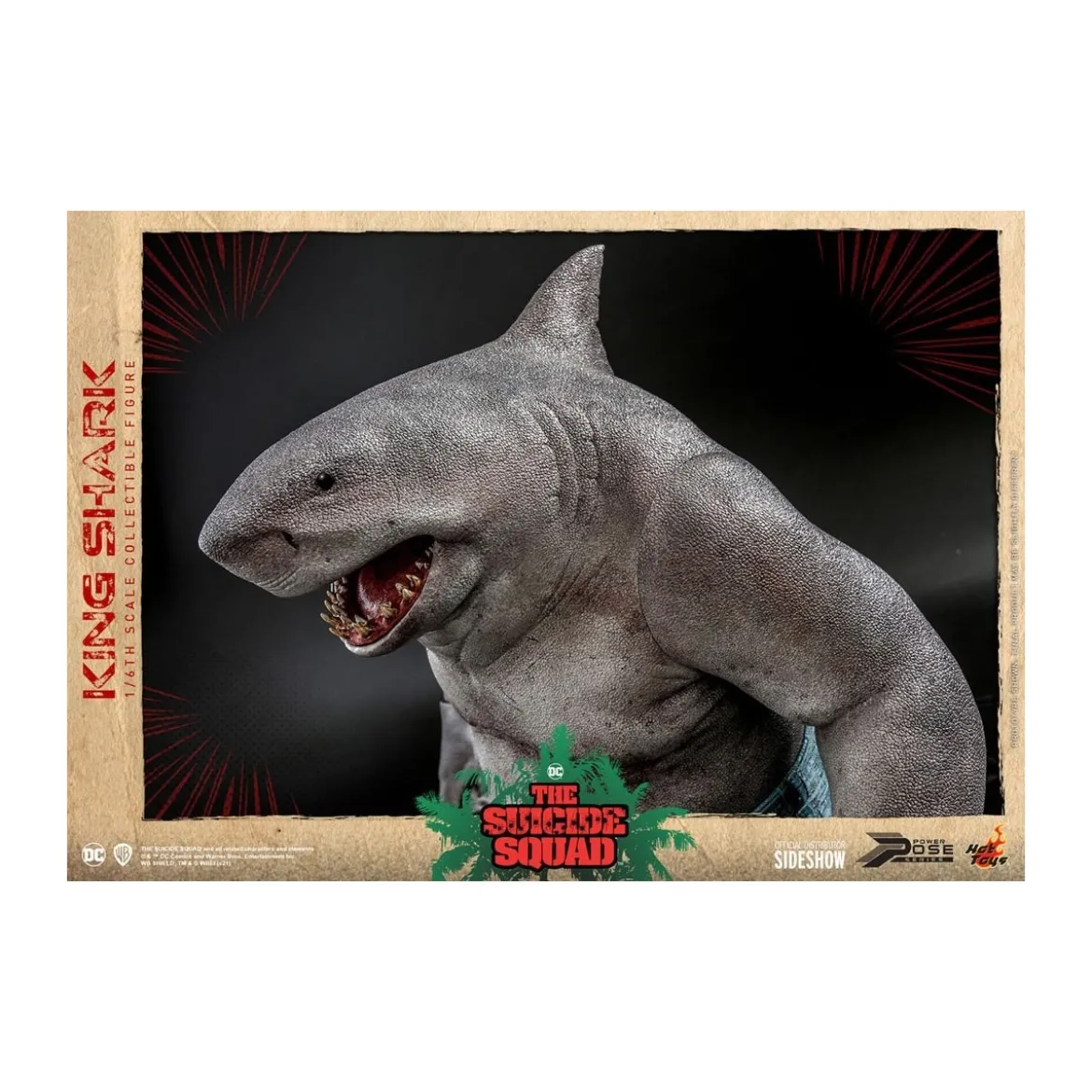 Hot Toys - King Shark Power Pose 1/6 - Suicide Squad