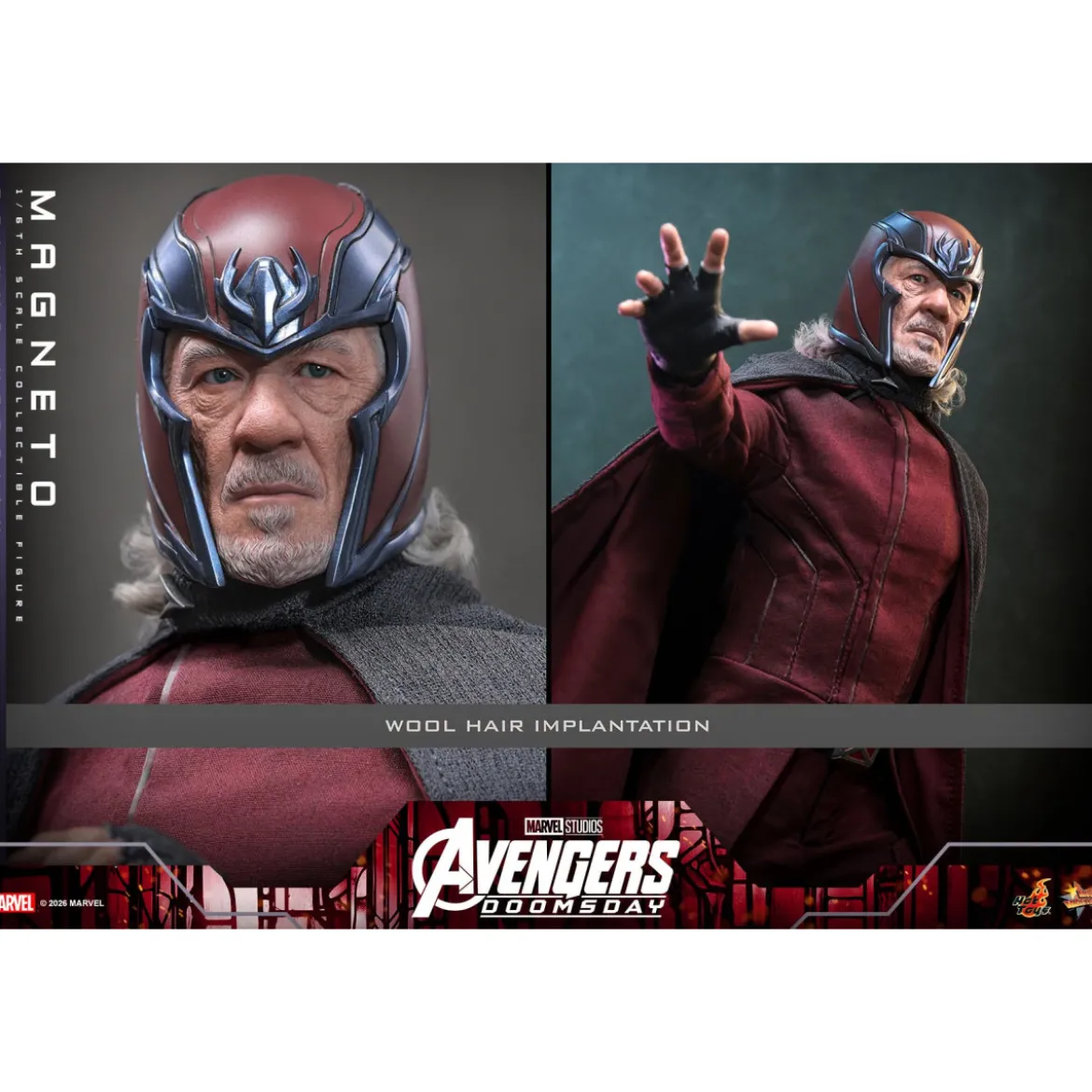 Hot Toys - Magneto Deluxe version MMS913 1/6 - Avengers: Doomsday