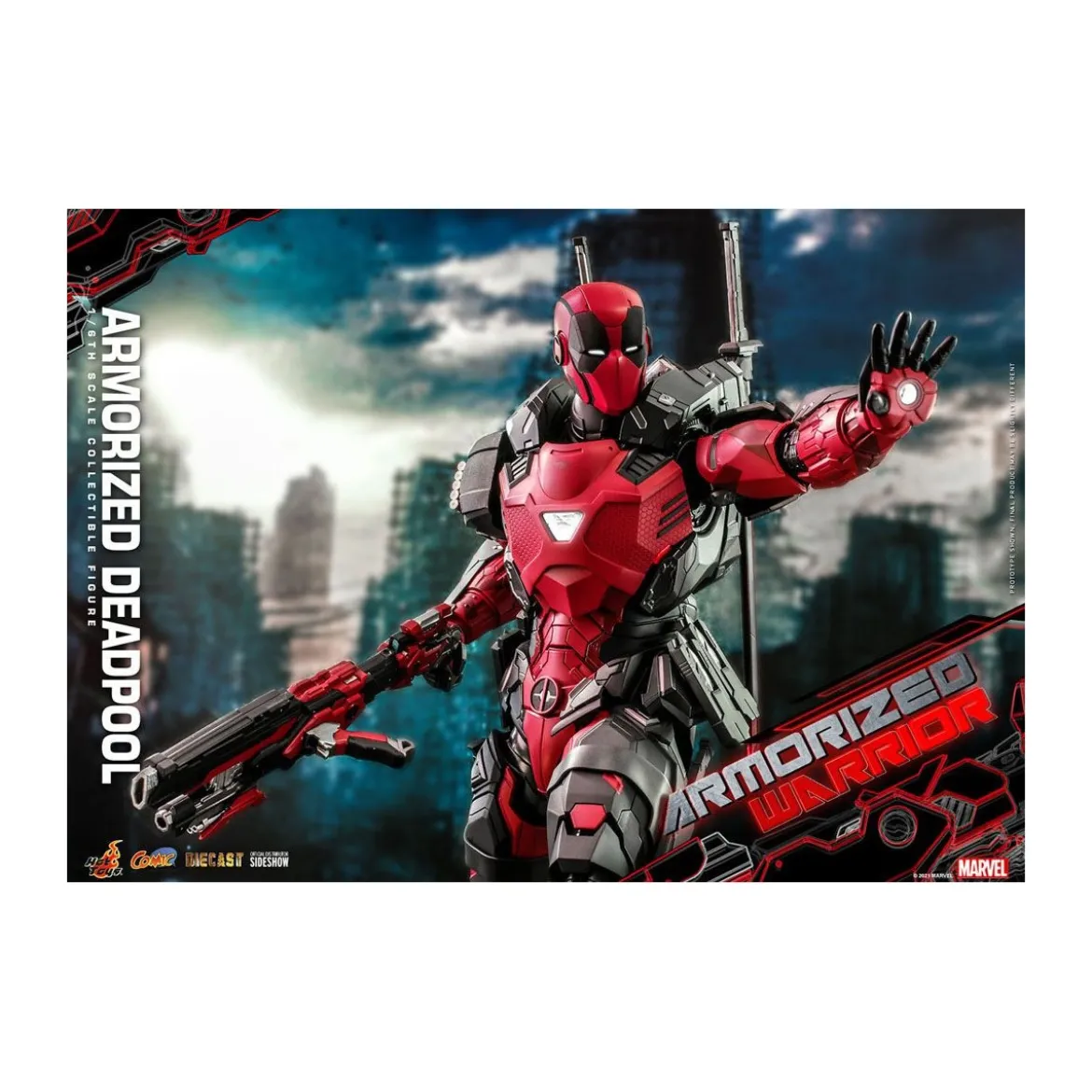 Hot Toys Marvel Armorized Warrior - Armorized Deadpool 1/6