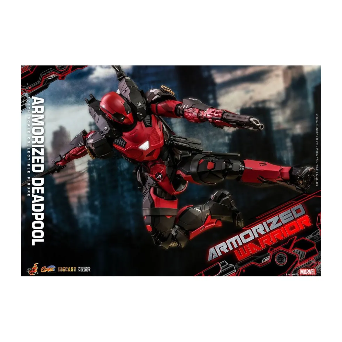 Hot Toys Marvel Armorized Warrior - Armorized Deadpool 1/6